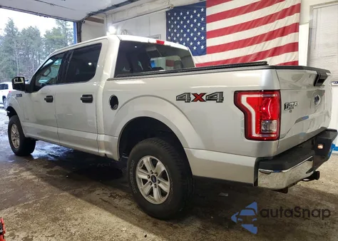 2016 Ford F150 Supercrew из США, поврежденный, VIN 1FTEW1EG7GFB55765